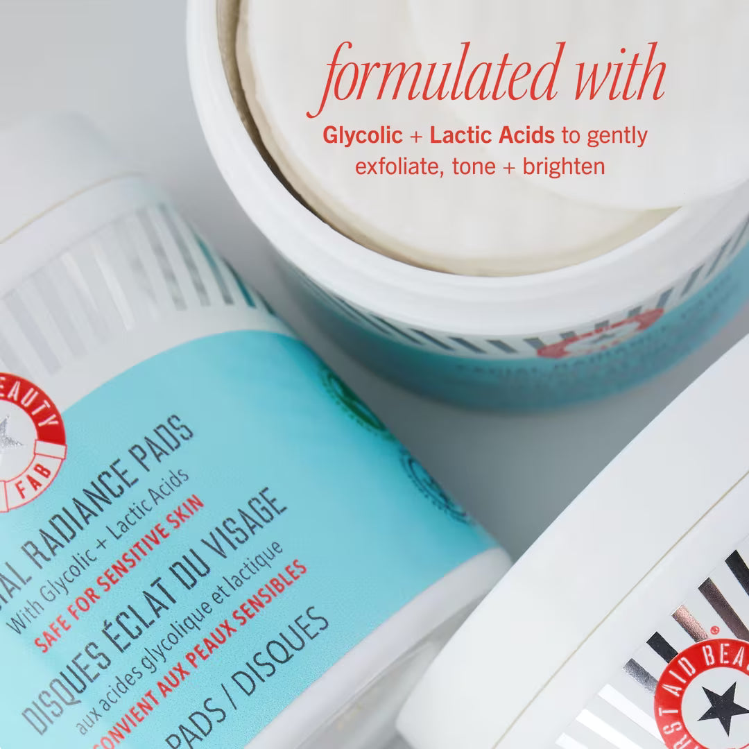 Facial Radiance Pads with Glycolic + Lactic Acids