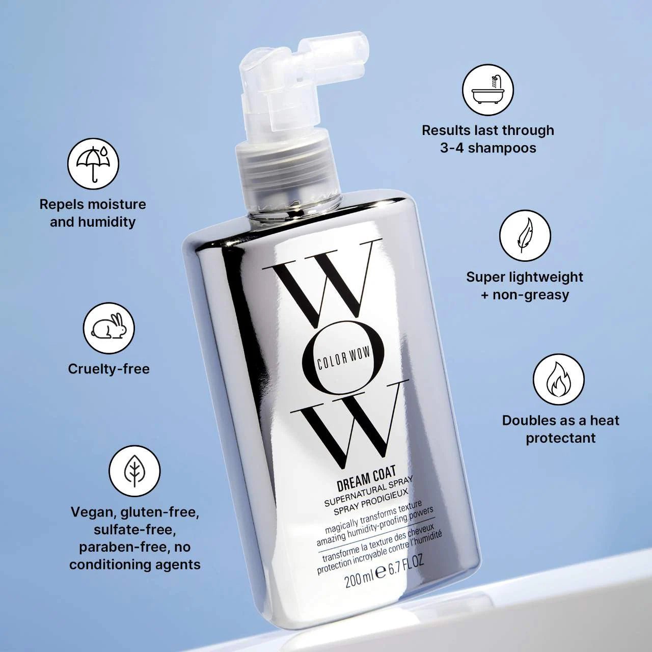 Dream Coat Supernatural Treatment Spray for Frizzy Hair - BELLA NOVA BEAUTY (PTY) LTDHair treatmentColor WowBELLA NOVA BEAUTY (PTY) LTD