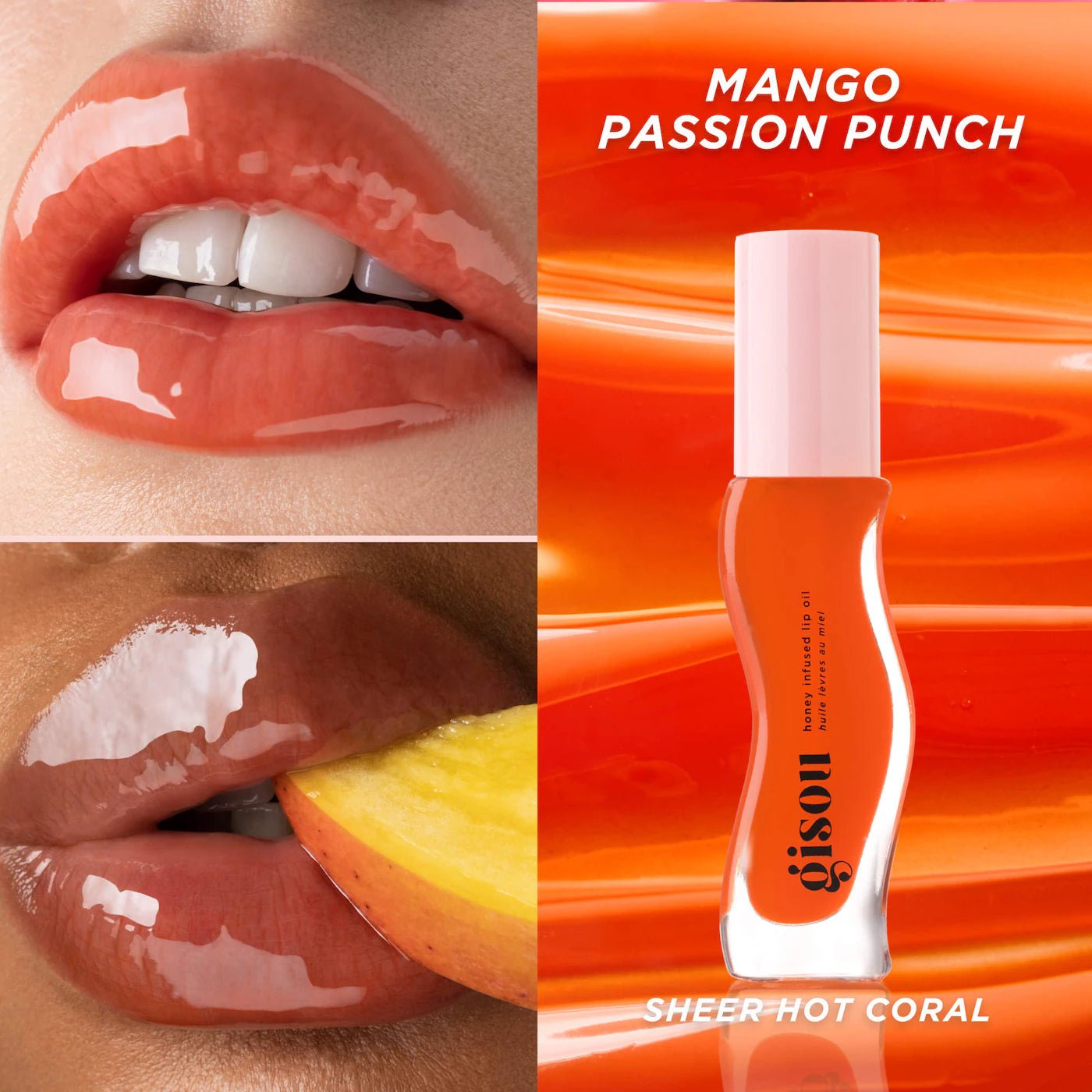 Gisou Honey Infused Hydrating Lip Oil - BELLA NOVA BEAUTY (PTY) LTDLip CareGisouBELLA NOVA BEAUTY (PTY) LTD