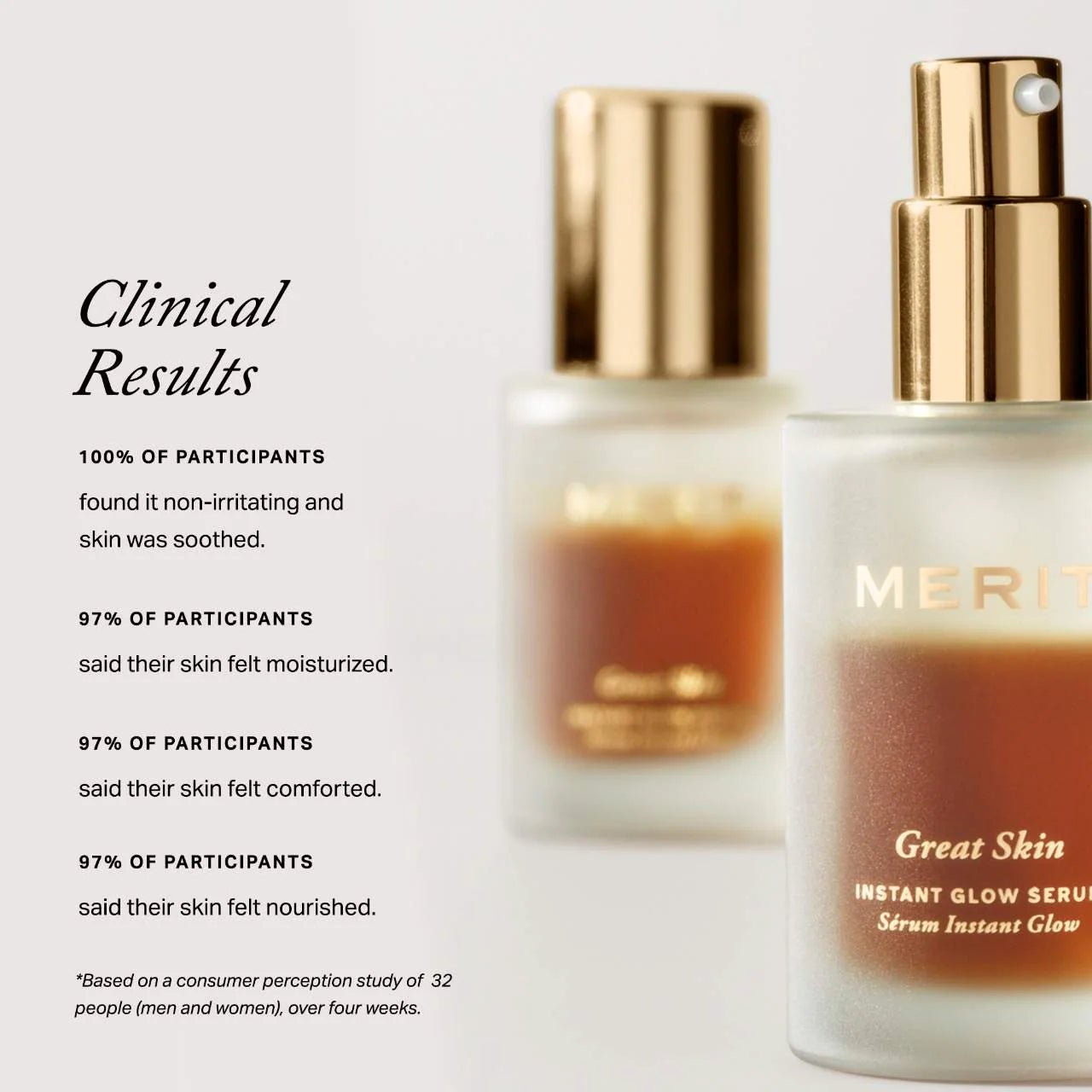 Great Skin Instant Glow Serum with Niacinamide and Hyaluronic Acid - BELLA NOVA BEAUTY (PTY) LTDGlass Skin SerumMeritBELLA NOVA BEAUTY (PTY) LTD