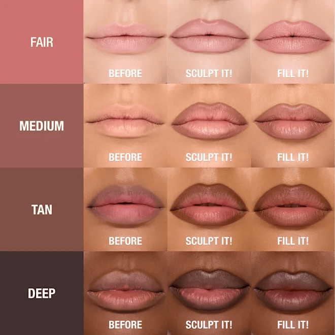 Lip Cheat Contour Duo - BELLA NOVA BEAUTY (PTY) LTDLip Contour PencilCharlotte TilburyBELLA NOVA BEAUTY (PTY) LTD