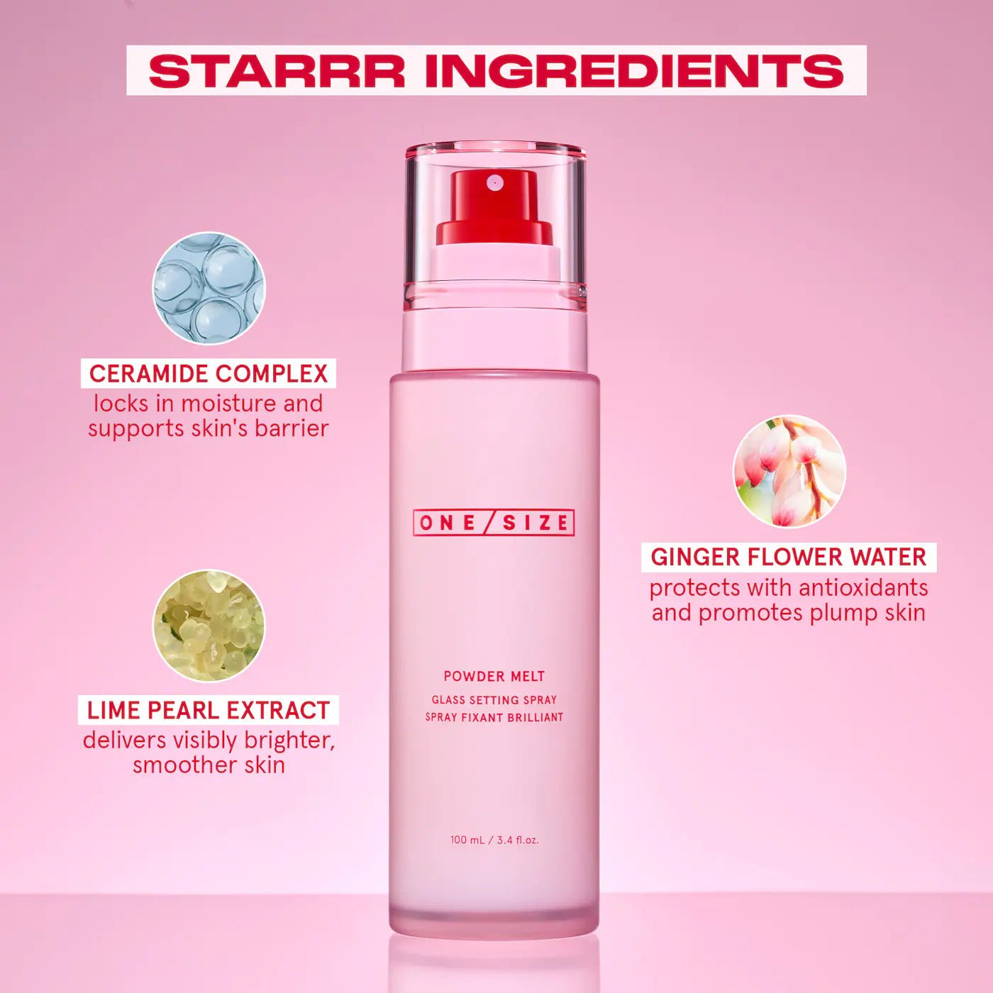 ONE/SIZE by Patrick Starrr Powder Melt Glass Setting Spray - BELLA NOVA BEAUTY (PTY) LTDSkincareOne/SizeBELLA NOVA BEAUTY (PTY) LTD