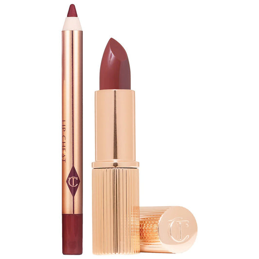 Charlotte Tilbury Mini Pillow Talk Lipstick & Liner Set - BELLA NOVA BEAUTY (PTY) LTDLip Makeup Value SetCharlotte TilburyBELLA NOVA BEAUTY (PTY) LTD