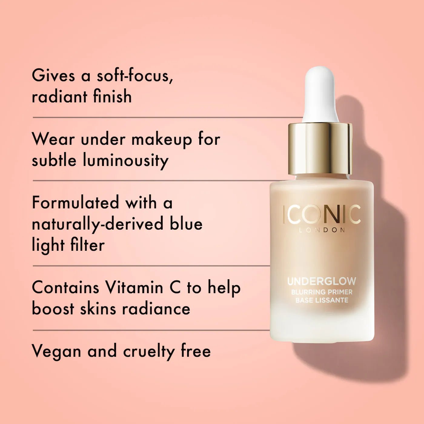 Iconic London Underglow Blurring Primer - BELLA NOVA BEAUTY (PTY) LTDBELLA NOVA BELLA NOVA BEAUTY (PTY) LTD