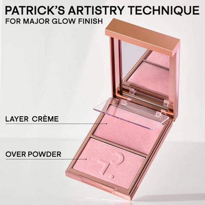 Major Glow Creme & Powder Light Reflecting Translucent Highlighter Duo - BELLA NOVA BEAUTY (PTY) LTDCreme & Powder Light Reflecting Translucent Highlighter DuoPatrick TaBELLA NOVA BEAUTY (PTY) LTD
