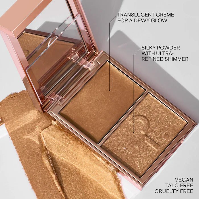 Major Glow Creme & Powder Light Reflecting Translucent Highlighter Duo - BELLA NOVA BEAUTY (PTY) LTDCreme & Powder Light Reflecting Translucent Highlighter DuoPatrick TaBELLA NOVA BEAUTY (PTY) LTD