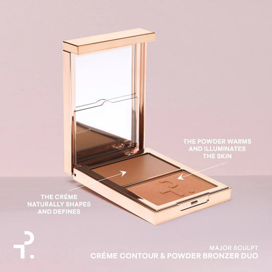 Major Sculpt Crème Contour & Powder Bronzer Duo - BELLA NOVA BEAUTY (PTY) LTDBronzer and ContourPatrick TaBELLA NOVA BEAUTY (PTY) LTD
