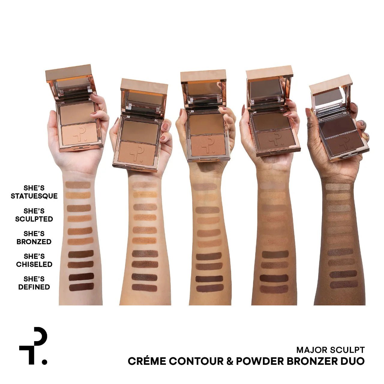Major Sculpt Crème Contour & Powder Bronzer Duo - BELLA NOVA BEAUTY (PTY) LTDBronzer and ContourPatrick TaBELLA NOVA BEAUTY (PTY) LTD