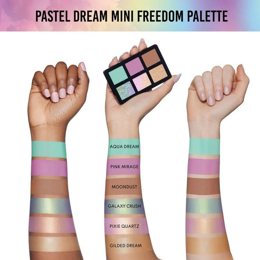 Mini Pastel Dream Freedom Palette - BELLA NOVA BEAUTY (PTY) LTDEyeshadow PalletteDanessa Myricks BeautyBELLA NOVA BEAUTY (PTY) LTD