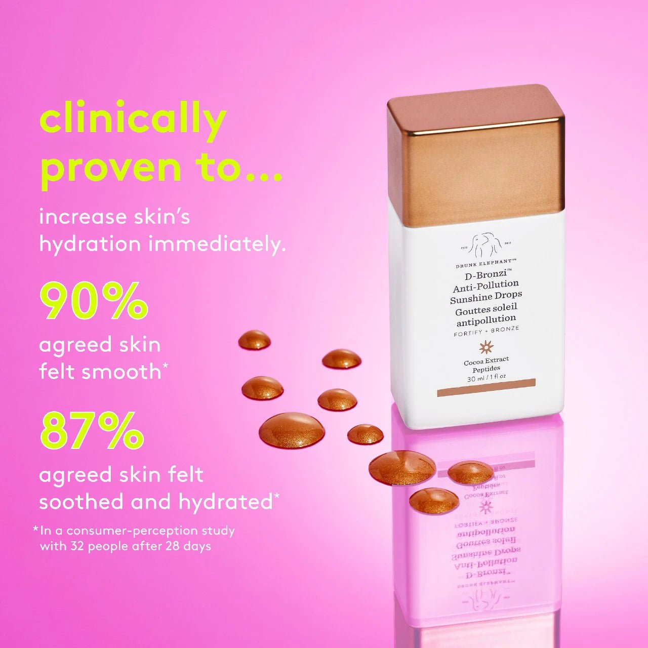 O - Bloos™ Rosi Glow Drops with Vitamin F - BELLA NOVA BEAUTY (PTY) LTDBronzing SerumDrunk ElephantBELLA NOVA BEAUTY (PTY) LTD